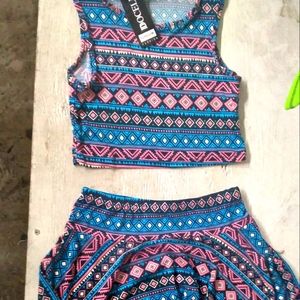 New Skirt & Shirt Set